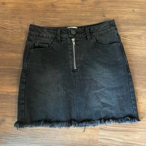 Juniors Denim Gianni Bini miniskirt